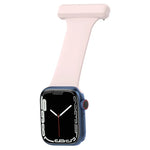 สายซิลิโคนสำหรับพยาบาล Apple Watch Series, 7 45มม. / 6&SE&5&4 44มม. / 3&2&1 42มม., 7 41มม. / 6&SE&5&4 40มม. / 3&2&1 38มม.