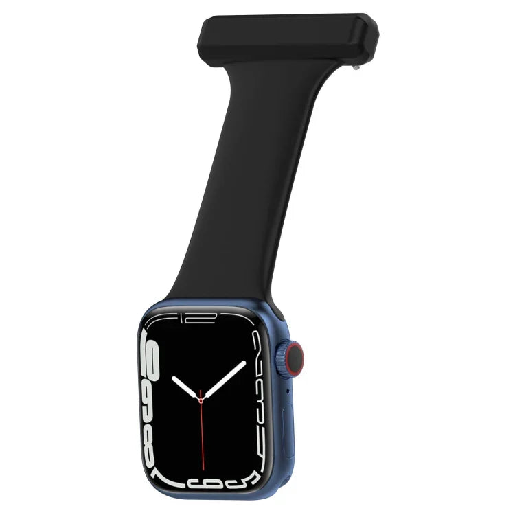 สายซิลิโคนสำหรับพยาบาล Apple Watch Series, 7 45มม. / 6&SE&5&4 44มม. / 3&2&1 42มม., 7 41มม. / 6&SE&5&4 40มม. / 3&2&1 38มม.
