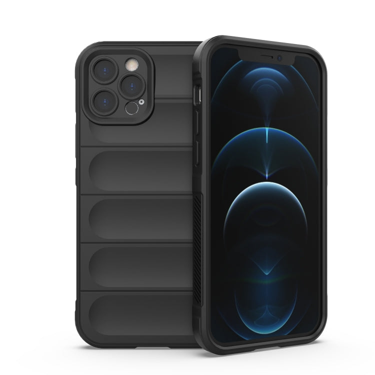 Magic Shield TPU + Flannel Phone Case, For iPhone 12 Pro, For iPhone 12 Pro Max, For iPhone 13, For iPhone 13 Pro