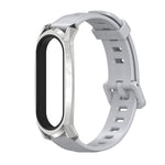 For Xiaomi Mi Band 6 / 5 Mijobs Flat Hole Silicone Watch Band, CS Case, GT Case, Plus Case, TF Case