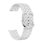 Weave Texture Silicone Watch Band, For Samsung Galaxy Watch4 40/44mm, For Samsung Galaxy Watch4 Classic 42/46mm