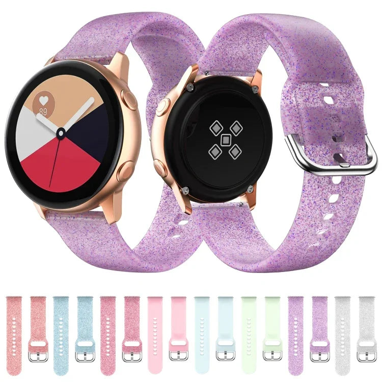 สายรัดนาฬิกาซิลิโคน สำหรับ Samsung Galaxy Watch4 40/44 มม. สำหรับ Samsung Galaxy Watch4 Classic 42/46 มม.