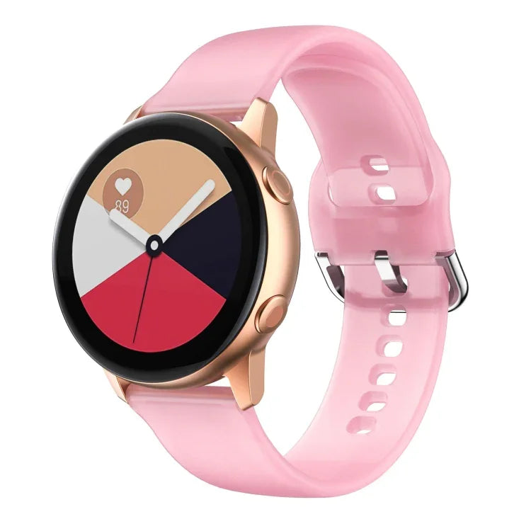 สายรัดนาฬิกาซิลิโคน สำหรับ Samsung Galaxy Watch4 40/44 มม. สำหรับ Samsung Galaxy Watch4 Classic 42/46 มม.