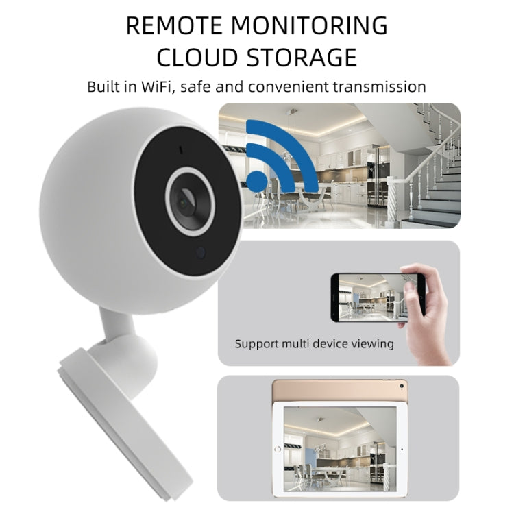 กล้องวงจรปิดอัจฉริยะ WiFi ความละเอียด 1080P HD รุ่น A2 รองรับการมองเห็นกลางคืน