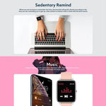 นาฬิกาอัจฉริยะ Rogbid Rowatch 1 หน้าจอ IPS 1.4 นิ้ว รองรับการวัดความดันโลหิต/การติดตามการนอน