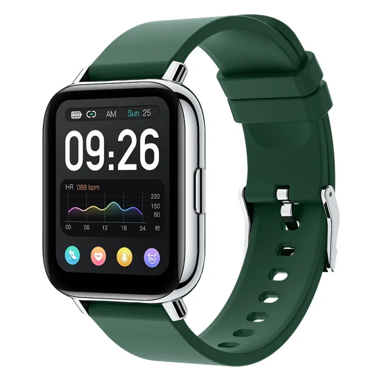 นาฬิกาอัจฉริยะ Rowatch 2S หน้าจอ TFT 1.65 นิ้ว รองรับการวัดความดันโลหิต/การติดตามการนอน, 2S (ชมพู), 2S (ดำ), 2S (เขียว)