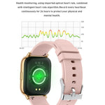 นาฬิกาอัจฉริยะ Rowatch 2S หน้าจอ TFT 1.65 นิ้ว รองรับการวัดความดันโลหิต/การติดตามการนอน, 2S (ชมพู), 2S (ดำ), 2S (เขียว)