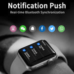นาฬิกาอัจฉริยะ D SEVEN หน้าจอ TFT 1.9 นิ้ว รองรับการโทร Bluetooth/การติดตามการนอน