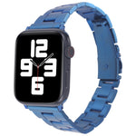 สายปลดล็อกเร็วสำหรับข้อมือเล็ก Apple Watch Series, 7 45มม. / 6&SE&5&4 44มม. / 3&2&1 42มม., 7 41มม. / 6&SE&5&4 40มม. / 3&2&1 38มม. (สีน้ำเงิน, 7 41มม. / 6&SE&5&4 40มม. / 3&2&1 38มม.