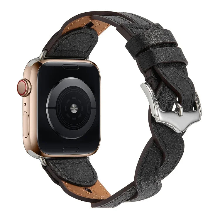 สายถักสำหรับ Apple Watch Series, 7 41มม. / 6&SE&5&4 40มม. / 3&2&1 38มม., 7 45มม. / 6&SE&5&4 44มม. / 3&2&1 42มม.