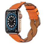 สายถักสำหรับ Apple Watch Series, 7 41มม. / 6&SE&5&4 40มม. / 3&2&1 38มม., 7 45มม. / 6&SE&5&4 44มม. / 3&2&1 42มม.