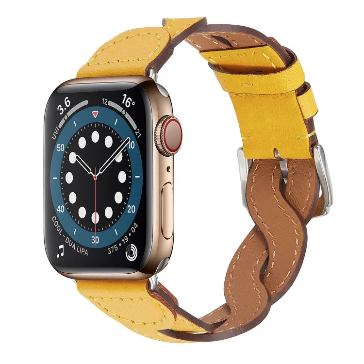 สายถักสำหรับ Apple Watch Series, 7 41มม. / 6&SE&5&4 40มม. / 3&2&1 38มม., 7 45มม. / 6&SE&5&4 44มม. / 3&2&1 42มม.