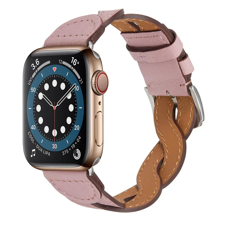สายถักสำหรับ Apple Watch Series, 7 41มม. / 6&SE&5&4 40มม. / 3&2&1 38มม., 7 45มม. / 6&SE&5&4 44มม. / 3&2&1 42มม.