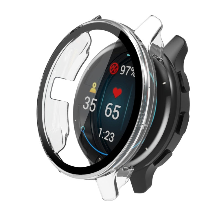 PC + Tempered Glass Watch Case, For Garmin Venu 2