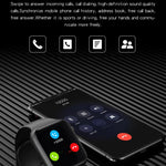 นาฬิกาอัจฉริยะ HW22 Pro หน้าจอ HD 1.75 นิ้ว รองรับการโทร Bluetooth/การวัดอุณหภูมิร่างกาย