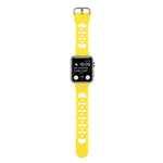 สายซิลิโคนกลวงสำหรับ Apple Watch Series, 7 41มม. / 6&SE&5&4 40มม. / 3&2&1 38มม., 7 45มม. / 6&SE&5&4 44มม. / 3&2&1 42มม.