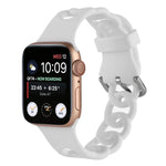 สายซิลิโคนกลวงสำหรับ Apple Watch Series, 7 41มม. / 6&SE&5&4 40มม. / 3&2&1 38มม., 7 45มม. / 6&SE&5&4 44มม. / 3&2&1 42มม.