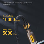 สายชาร์จข้อมูลเร็ว awei CL-125L Type-C / USB-C เป็น 8 พิน ความยาว: 1 เมตร