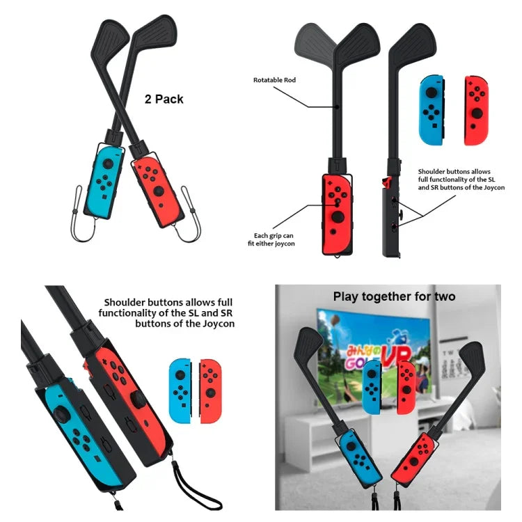 ชุดอุปกรณ์กีฬาโซมาตอสเซนเซอรี 10 ใน 1 JYS JYS-NS215 สำหรับ Nintendo Switch, JYS 10 ใน 1