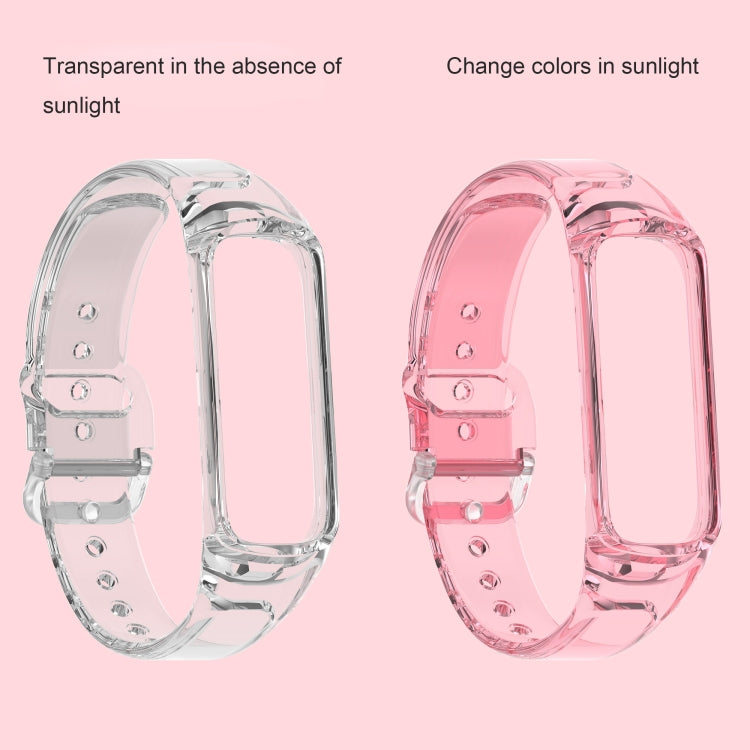 สาย TPU สีจางเมื่อโดนแสง สำหรับ Samsung Galaxy Fit 2 SM-R220