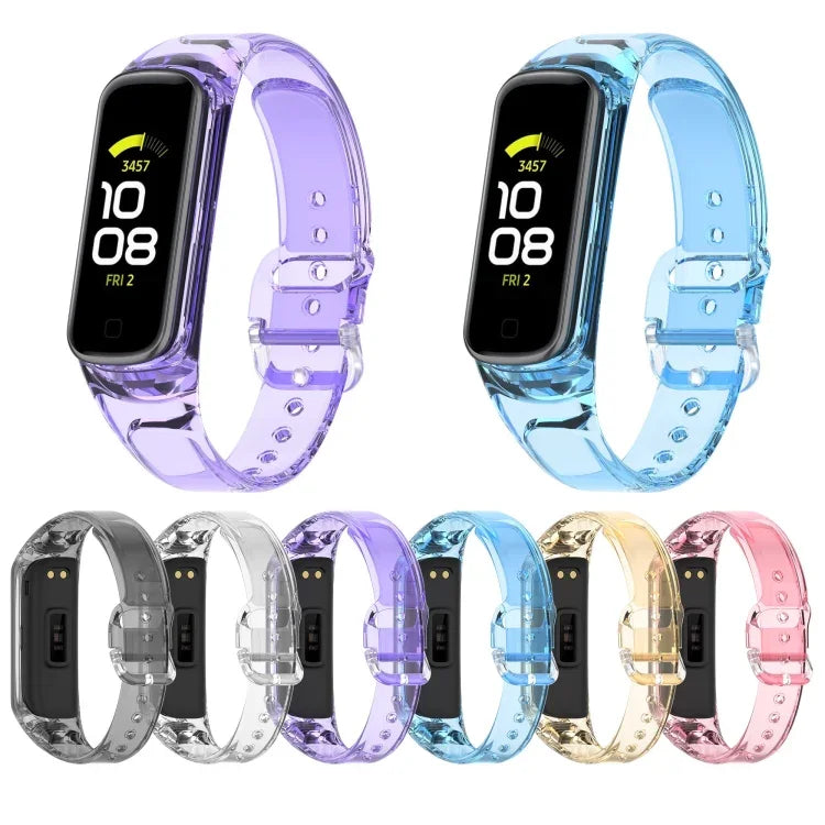 สาย TPU สีจางเมื่อโดนแสง สำหรับ Samsung Galaxy Fit 2 SM-R220