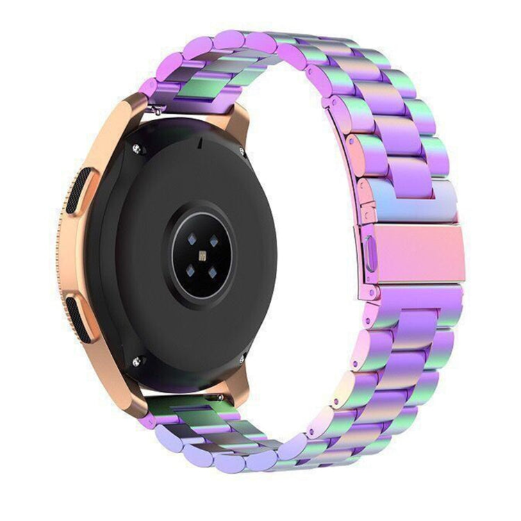 Three-bead Metal Steel Watch Band, For Huawei GT 3 Pro 43mm, For Huawei GT 3 Pro 46mm