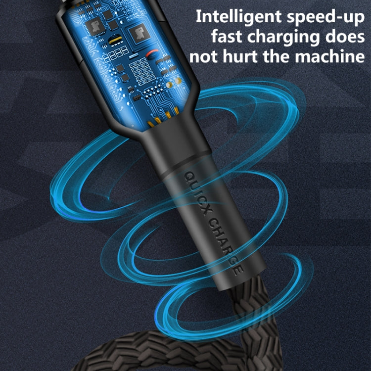 สายชาร์จ USB ลายสักความงาม 5A ความยาวสาย: 1 เมตร USB-C / Type-C, Micro USB, 8 พิน