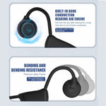 BH328 หูฟังกีฬา Bluetooth 5.3 กันน้ำแบบนำเสียงผ่านกระดูก BH328