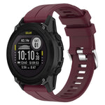 For Garmin Descent G1 / Forerunner 745/945/935 / Approach S62 Solid Color Silicone Watch Band