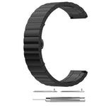 สายสแตนเลสหัวเข็มขัดรูปผีเสื้อ 46mm สำหรับ Galaxy Watch