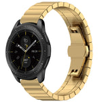 สายสแตนเลสหัวเข็มขัดรูปผีเสื้อ 46mm สำหรับ Galaxy Watch