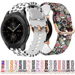 สายซิลิโคนพิมพ์ลาย 46mm สำหรับ Galaxy Watch