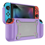 เคสป้องกันด้ามจับเกมแพด TPU+PC สำหรับ Switch OLED