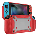 เคสป้องกันด้ามจับเกมแพด TPU+PC สำหรับ Switch OLED