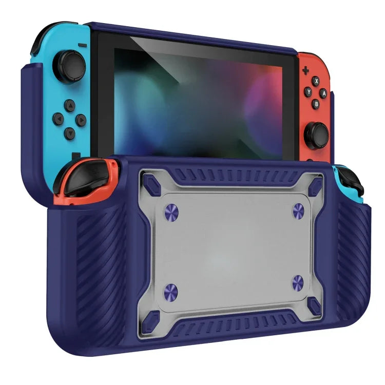 เคสป้องกันด้ามจับเกมแพด TPU+PC สำหรับ Switch OLED