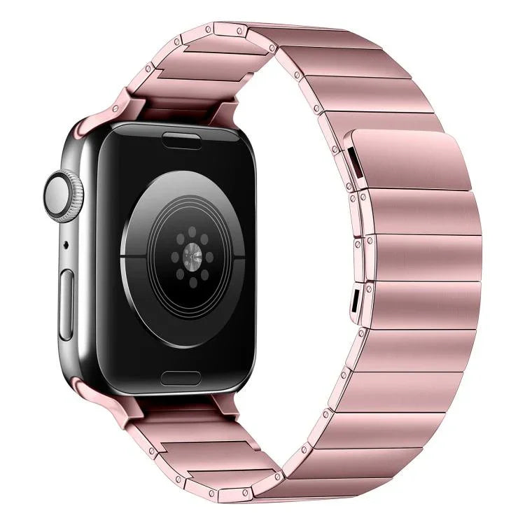 สายรัดนาฬิกาเหล็กแม่เหล็กสำหรับ Apple Watch Series, 7 41มม. / 6&SE&5&4 40มม. / 3&2&1 38มม., 7 45มม. / 6&SE&5&4 44มม. / 3&2&1 42มม.