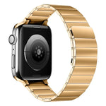 สายรัดนาฬิกาเหล็กแม่เหล็กสำหรับ Apple Watch Series, 7 41มม. / 6&SE&5&4 40มม. / 3&2&1 38มม., 7 45มม. / 6&SE&5&4 44มม. / 3&2&1 42มม.