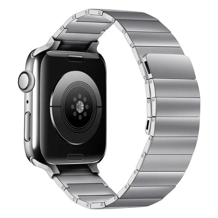 สายรัดนาฬิกาเหล็กแม่เหล็กสำหรับ Apple Watch Series, 7 41มม. / 6&SE&5&4 40มม. / 3&2&1 38มม., 7 45มม. / 6&SE&5&4 44มม. / 3&2&1 42มม.