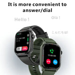 นาฬิกาอัจฉริยะ Q25 หน้าจอ TFT HD 1.7 นิ้ว รองรับการโทร Bluetooth/การวัดความดันโลหิต