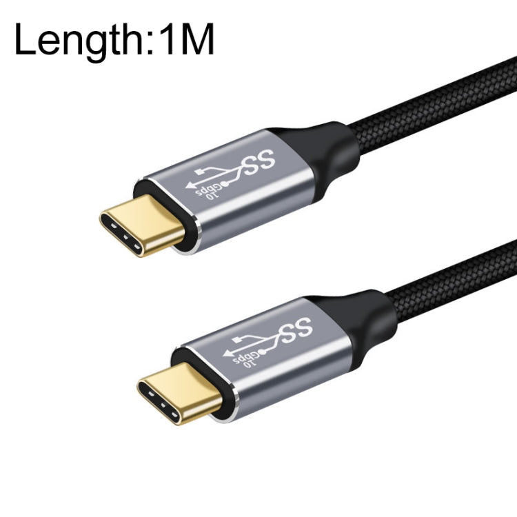 สายชาร์จและส่งข้อมูล USB-C / Type-C ชาย-ชาย ความเร็ว 10Gbps, ความยาว 50ซม., 1ม., 1.5ม., 2ม.