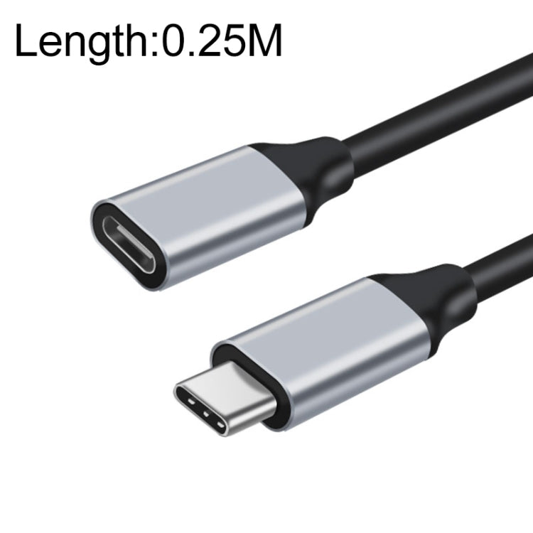 สายต่อขยายชาร์จและส่งข้อมูล USB-C / Type-C ชาย-หญิง ความเร็ว 10Gbps, ความยาว 25ซม., 50ซม., 1ม., 2ม.