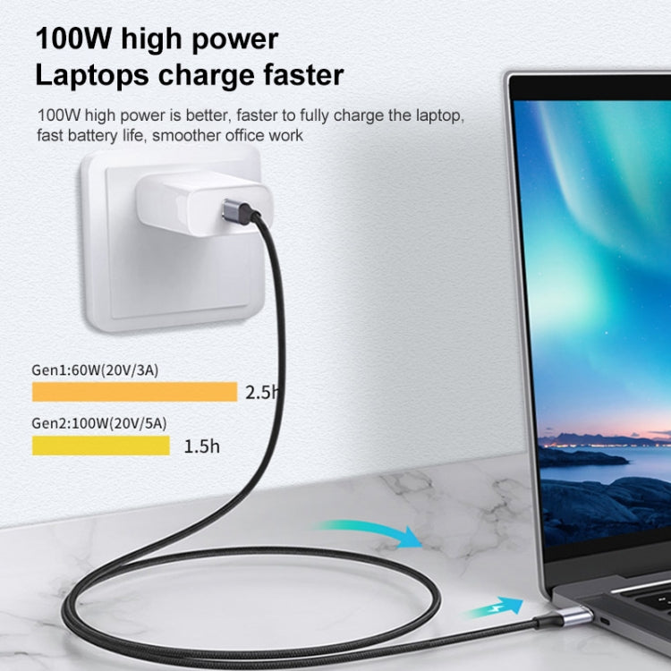 สายต่อขยายชาร์จและส่งข้อมูล USB-C / Type-C ชาย-หญิง ความเร็ว 10Gbps, ความยาว 25ซม., 50ซม., 1ม., 2ม.