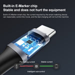 สายต่อขยายชาร์จและส่งข้อมูล USB-C / Type-C ชาย-หญิง ความเร็ว 10Gbps, ความยาว 25ซม., 50ซม., 1ม., 2ม.