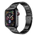 สายรัดนาฬิกาเหล็กกล้าไร้สนิมขนาดเอวเล็กสำหรับ Apple Watch Series, 7 41มม. / 6&SE&5&4 40มม. / 3&2&1 38มม., 7 45มม. / 6&SE&5&4 44มม. / 3&2&1 42มม.