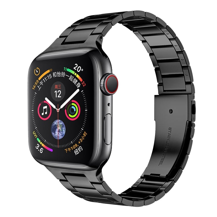 สายรัดนาฬิกาเหล็กกล้าไร้สนิมขนาดเอวเล็กสำหรับ Apple Watch Series, 7 41มม. / 6&SE&5&4 40มม. / 3&2&1 38มม., 7 45มม. / 6&SE&5&4 44มม. / 3&2&1 42มม.