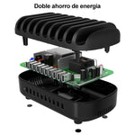 สถานีชาร์จ USB 10 พอร์ต ORICO DUK-10P-DX 120W 5V 2.4A, ปลั๊ก AU, ปลั๊ก EU, ปลั๊ก US, ปลั๊ก UK