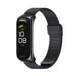 สายรัดนาฬิกาเหล็กสแตนเลสหัวเข็มขัด Milan MIJOBS สำหรับ Samsung Galaxy Fit 2