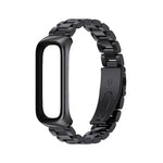 สายรัดนาฬิกาเหล็กสแตนเลส MIJOBS แบบสามเม็ด สำหรับ Samsung Galaxy Fit 2