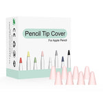 8 PCS / Set Universal Wearable Stylus Nib Cover, Pink, Yellow, Black, Red, Grey, Colorful, Green, White 1, Blue