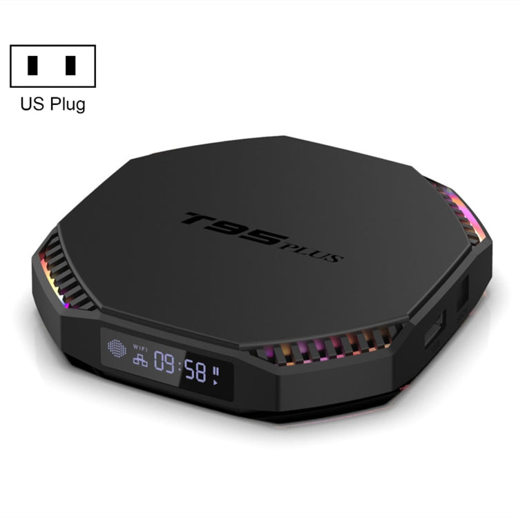 T95 Plus RK3566 Dual Wifi Bluetooth Smart TV Set Top Box,, 8GB+64GB, 8GB+128GB, 4GB+32GB
